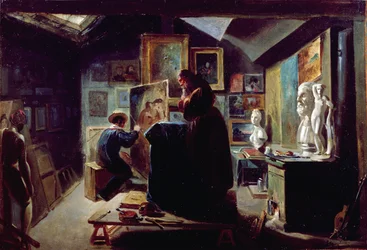 Im Atelier des Künstlers, 1820-30